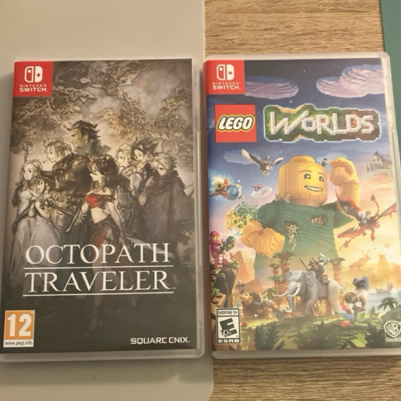 八方旅人（歧路旅人）/樂高世界 Lego worlds 有中文 switch 二手遊戲 近全新 可面交 任天堂