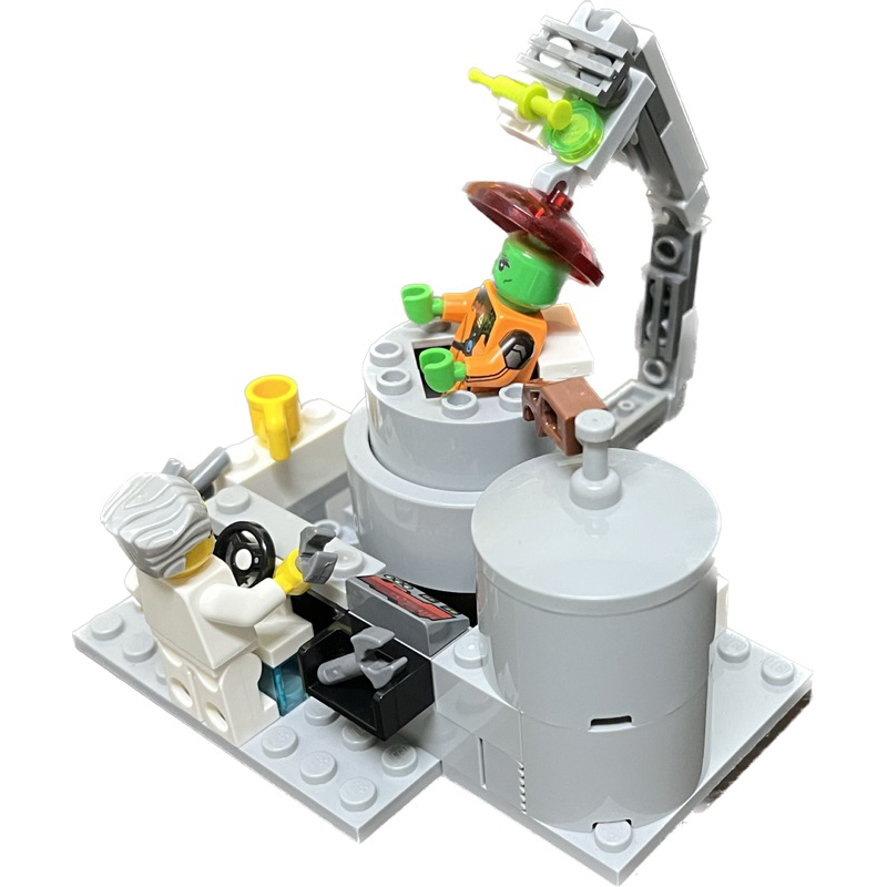 《阿呱》浩克變異實驗室與瘋狂科學家LEGO樂高阿呱自組MOC場景系列