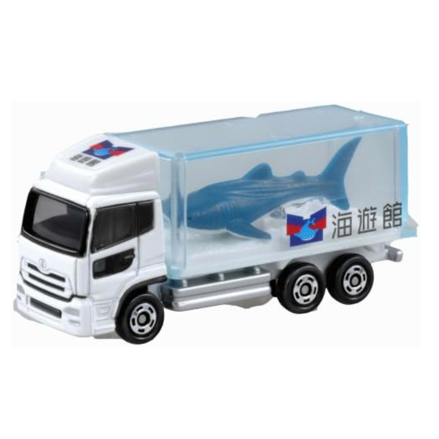 -胖達人-正版有發票 TOMICA 多美 69 海遊館 水族館 鯊魚 海生館 卡車 搬運車 運輸車 紅白盒 069