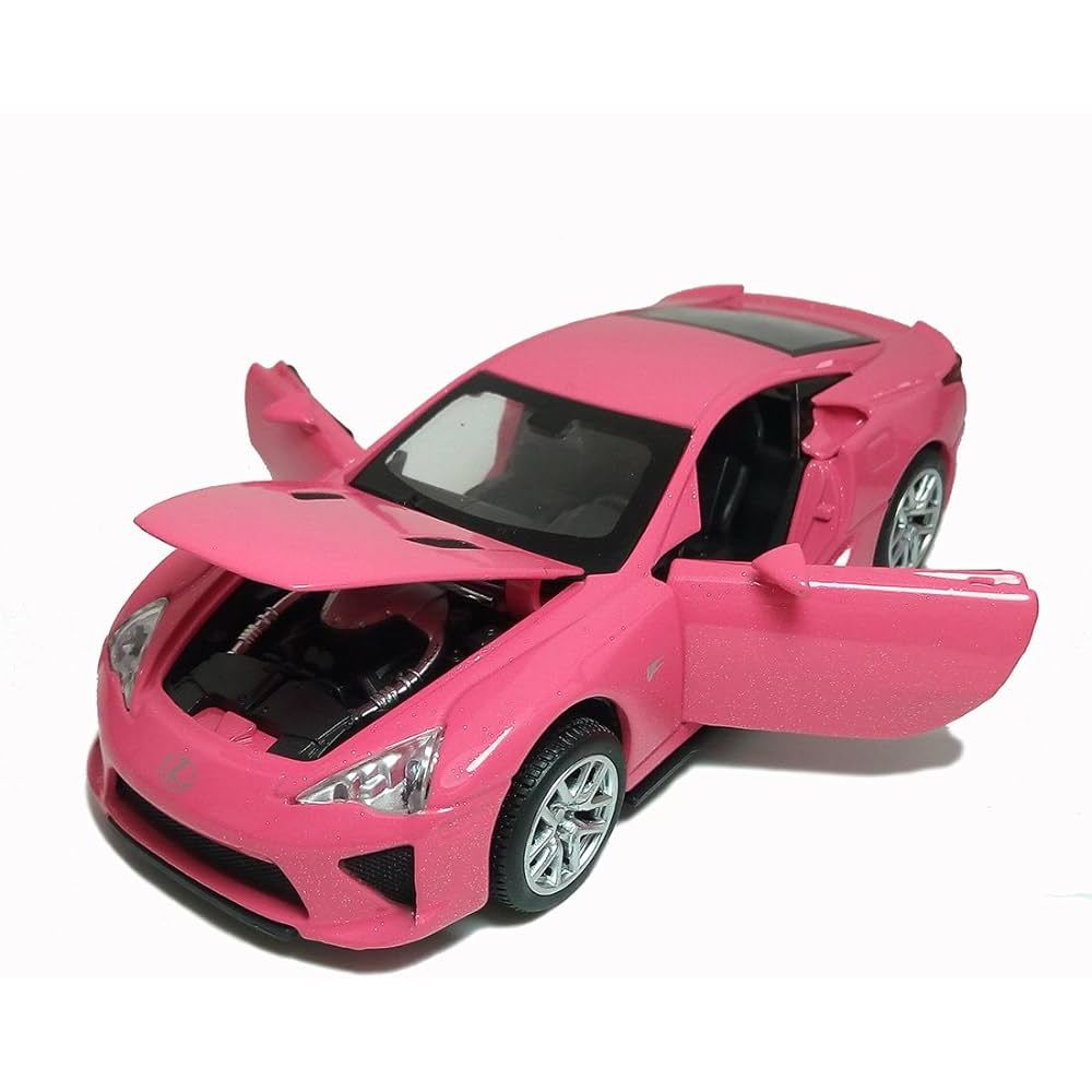 LEXUS LFA 粉色  1/32 模型車
