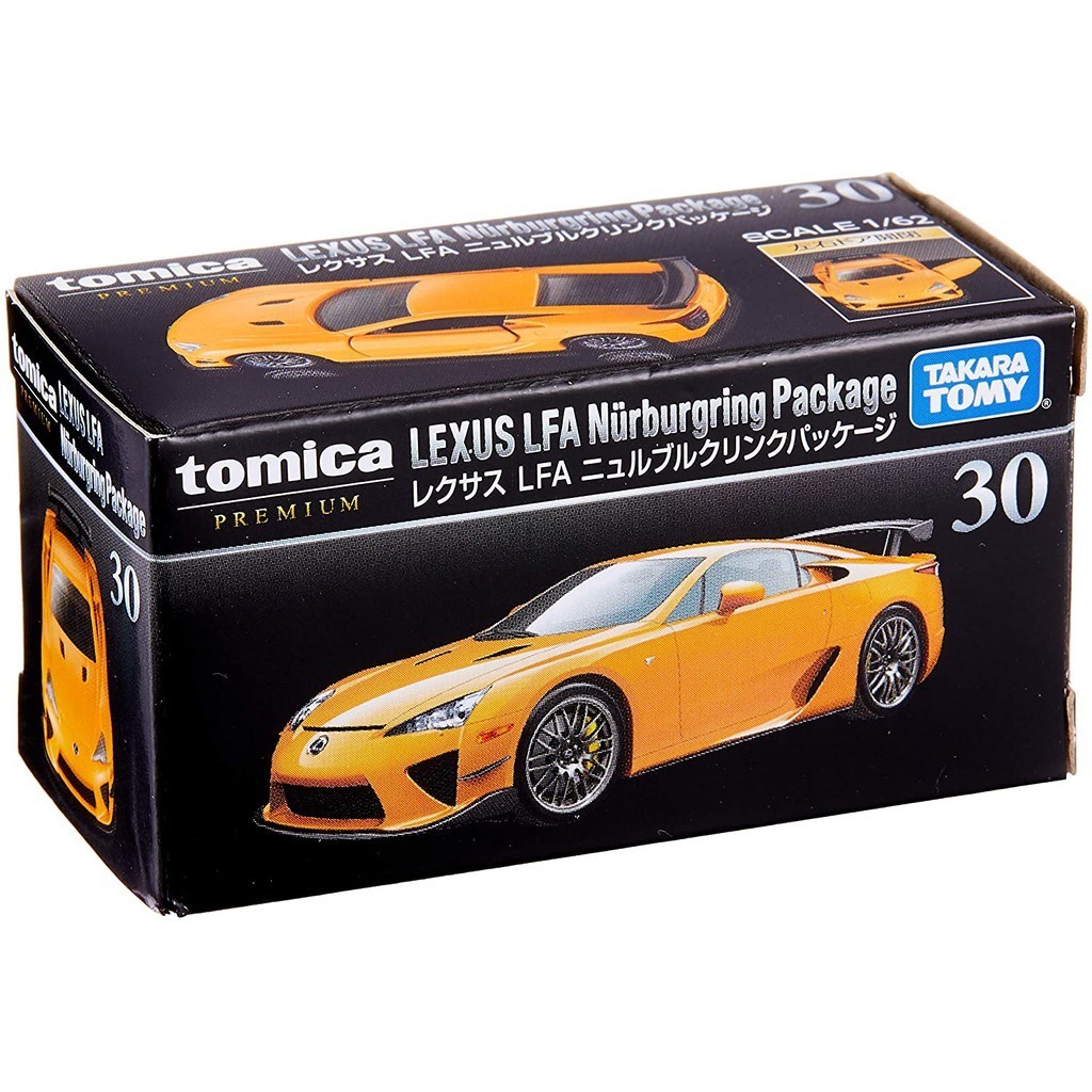 TOMICA 多美小汽車 LEXUS LFA NURBURGRING PACKAGE  黑盒 1/64 模型車