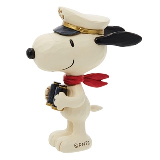 Enesco精品雕塑 Snoopy 迷你史努比水手船長居家擺飾 EN38090