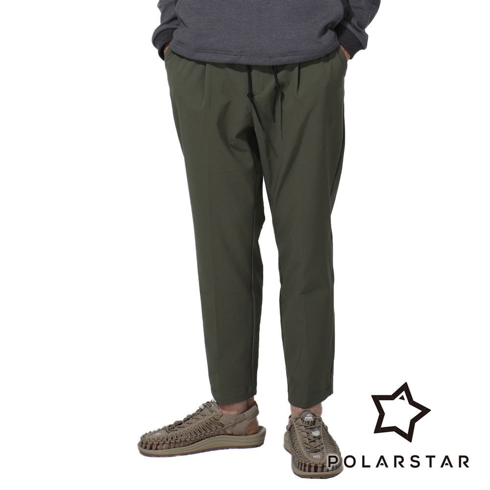 【PolarStar】中性內刷毛休閒長褲『深灰綠』P23951