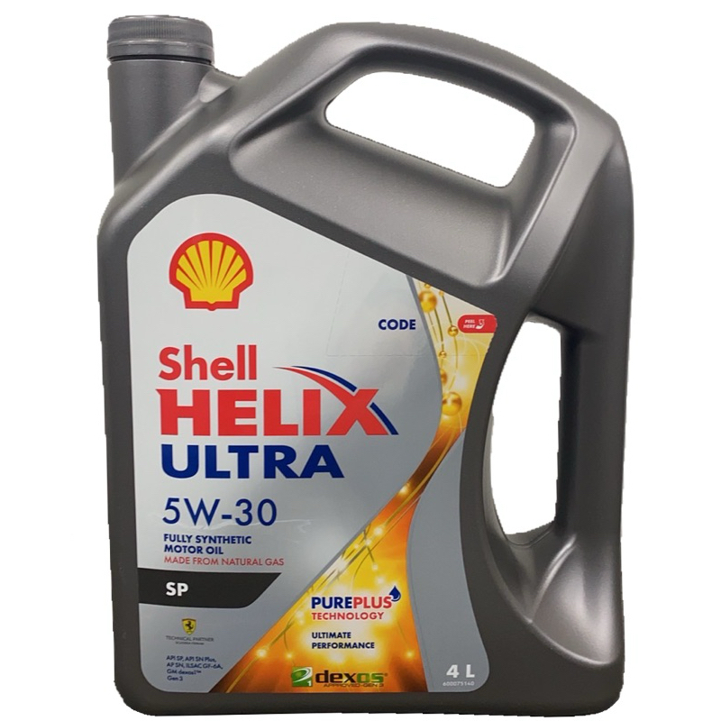 『優購麻吉』SHELL HELIX ULTRA 5w30 4L SP 殼牌 全合成機油 汽車機油 4L