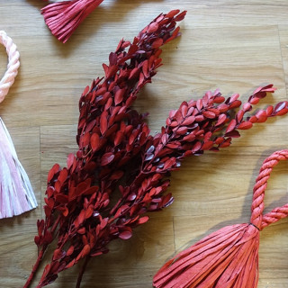 My Wonderful 原裝整包100G【永生小葉黃楊】乾燥花材DIY手做／婚禮花圈花束／花藝捧花
