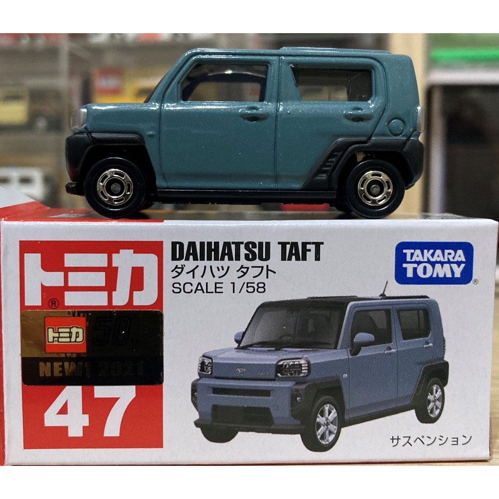 Tomica 多美 No.47 DAIHATSU TAFT 新車貼 附膠盒
