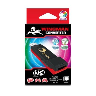 Brook 超級轉接器 Wingman NS 轉換器 PS4 轉 Switch 無線 手把 把手 控制器【臺中大眾電玩】