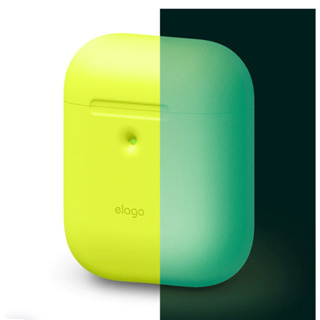 （全新）「elago」螢光黃 airpods 1&2代可使用