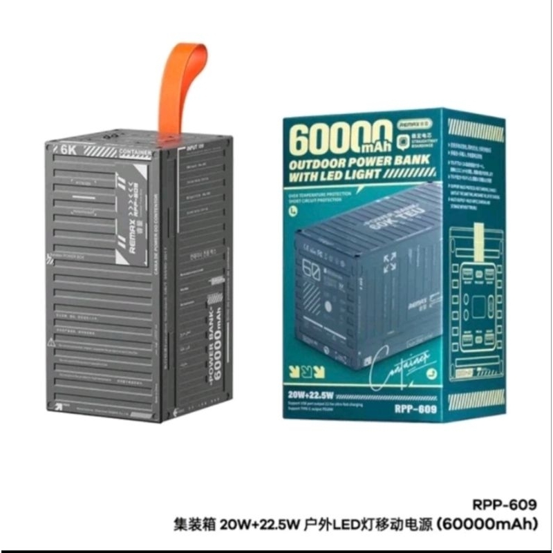 （全新現貨）REMAX  RPP-609 60000mAh 行動電源 台灣公司貨