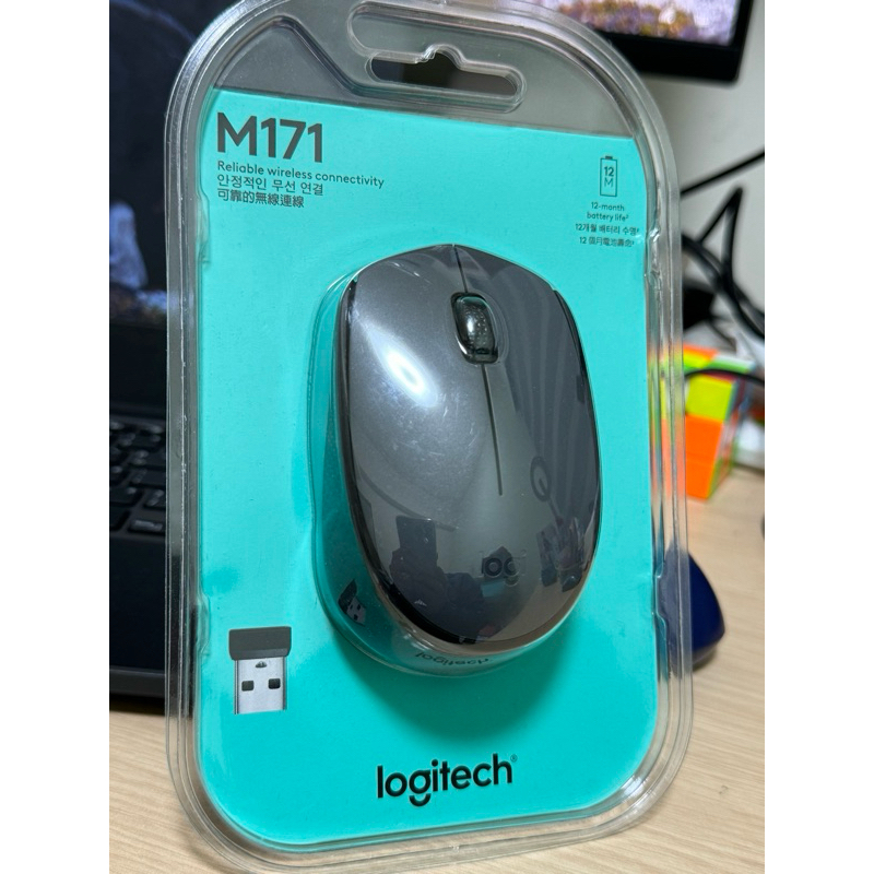 Logitech 羅技 M171 無線滑鼠（全新品）