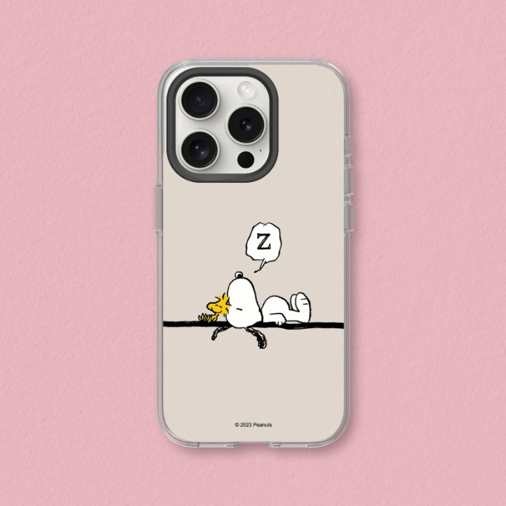 犀牛盾 iPhone Clear(MagSafe兼容)磁吸手機殼∣Snoopy史努比/Snoopy Take A Nap