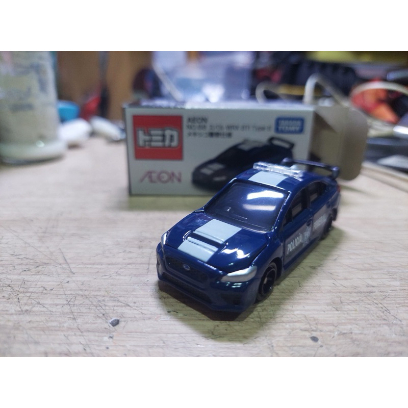 汽車模型 汽車玩具 Tomica Aeon 特注 No.68 Subaru WRX STI