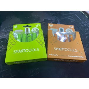 台灣現貨 SMARTOOLS TYPE-C 1.2v 充電 鎳氫電池 充電電池 三號 四號 3號 4號  附1對4充電線