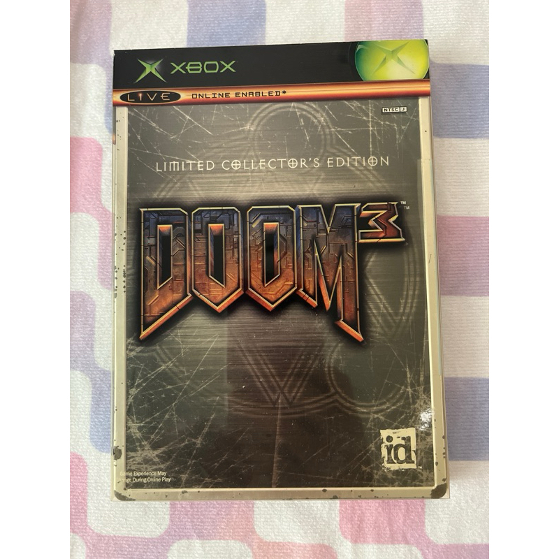 XBOX 360 毀滅戰士 DOOM 3 英文版 鐵盒版 XBOX360 初代遊戲