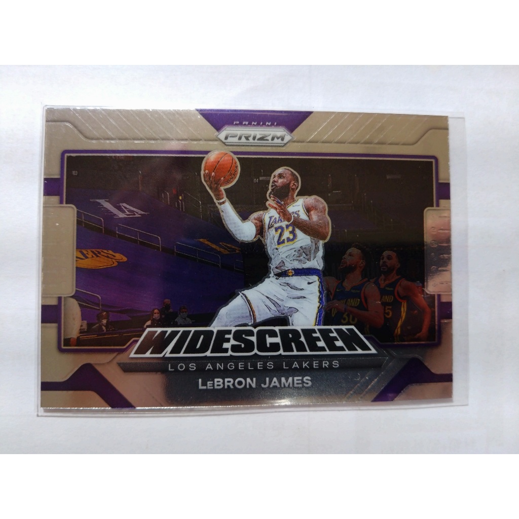 NBA 籃球 湖人 Panini PRIZM WILD SCREEN  LEBRON JAMES 特卡 球員卡