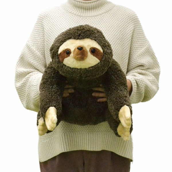 ★刺蝟秘密基地★  日本 zoo creatures big 樹懶 sloth 娃娃 公仔 絨毛娃娃 玩偶 抱枕