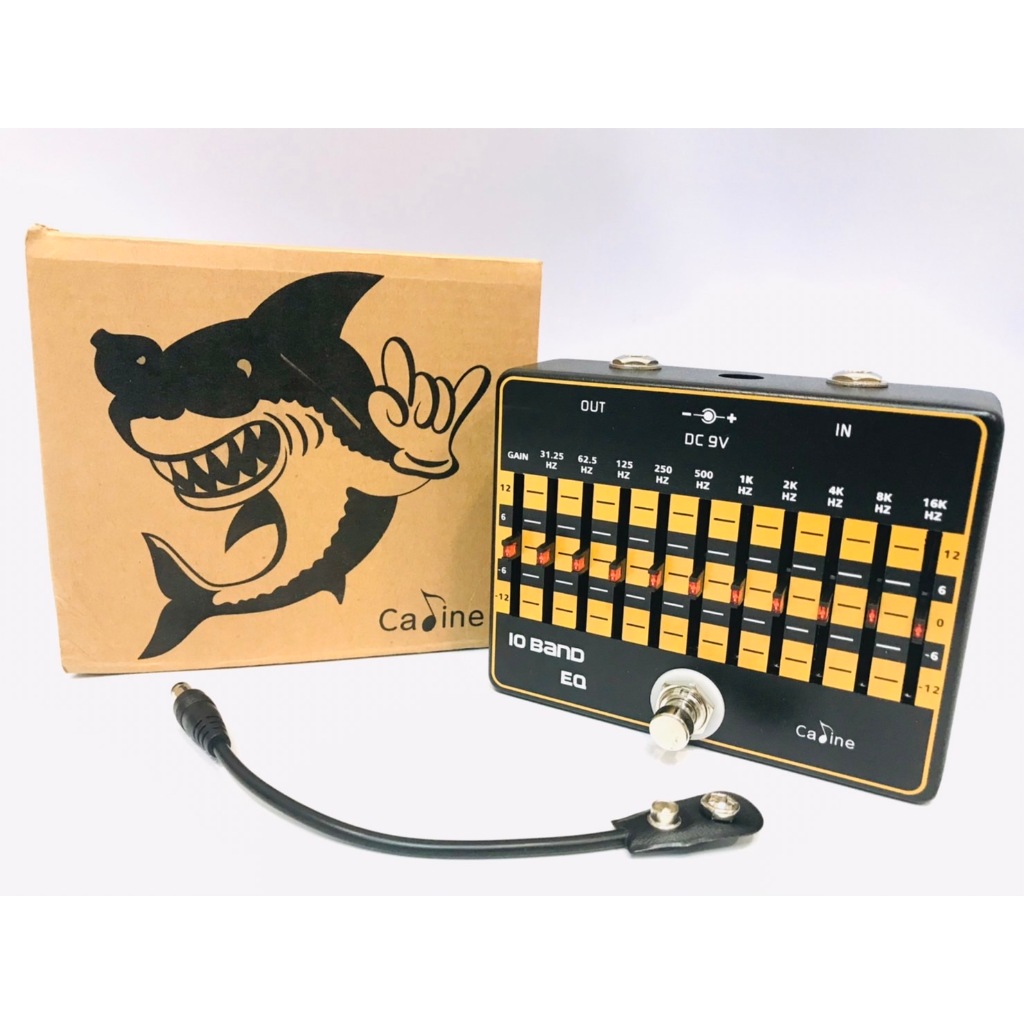 【老羊樂器店】開發票 Caline 電吉他 吉他專用 10段 EQ 等化器單顆效果器 CP-24