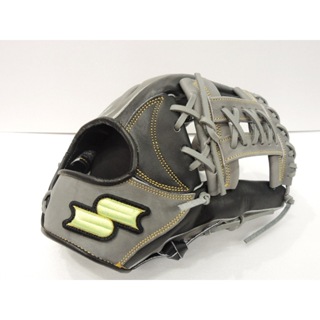 日本品牌 SSK 高級牛皮 全牛皮 棒壘球 野手手套 工字檔 灰/黑(SSK880E) 附贈手套袋