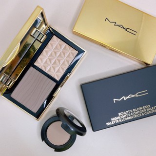Y.A🌸 MAC 口袋雙色修容打亮盤 小金盒 OMEGA 時尚焦點小眼影 生薑高光 打亮 鼻影修容