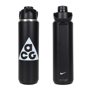 NIKE 保溫杯 SS RECHARGE 大口勁保冷瓶 24OS 700ML 黑白 N100989708024