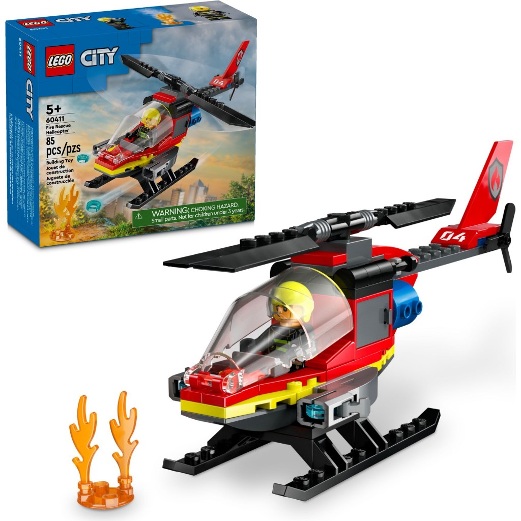 LEGO 樂高 60411 消防救援直升機