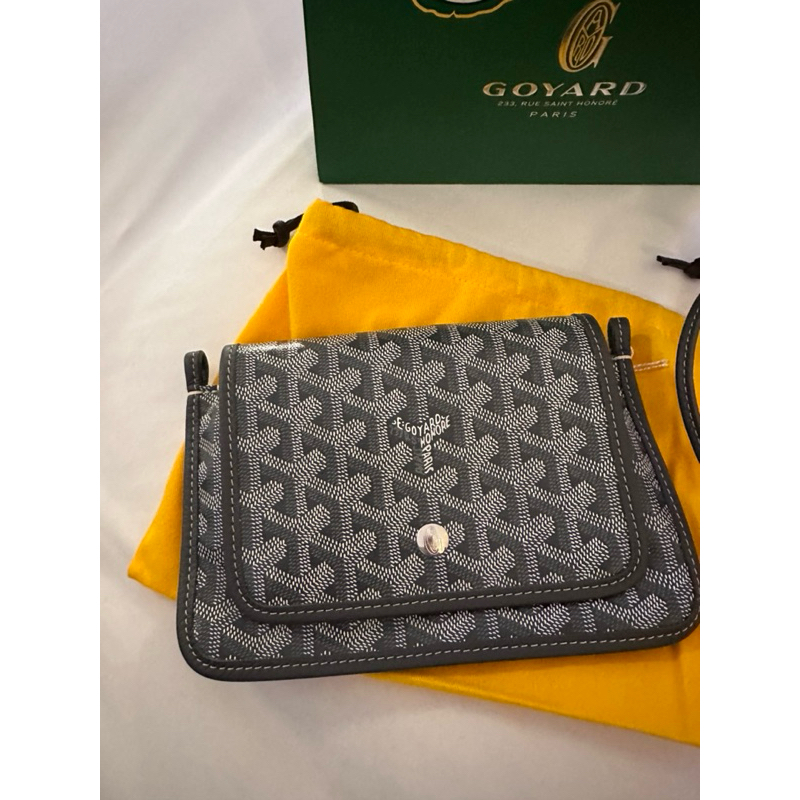 🌸專櫃購入🌸Goyard Plumet 信封包 全新 灰色 現貨！！