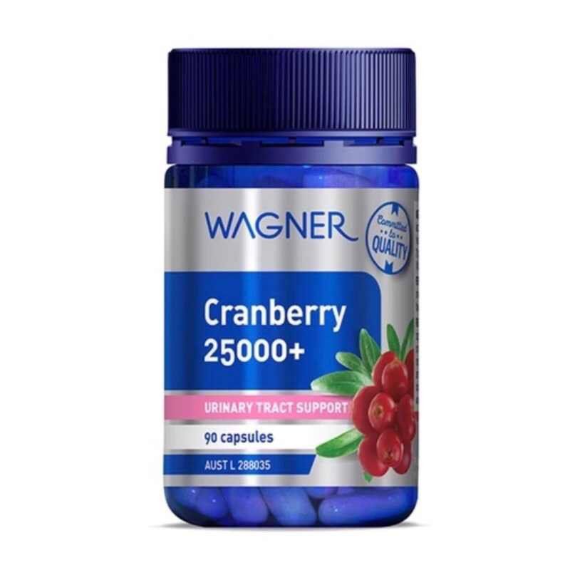 澳洲Wagner蔓越莓高濃度25000mg 90粒/瓶