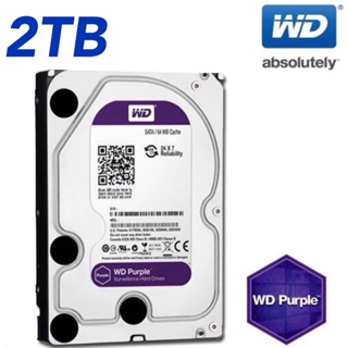 WD【紫標】2TB 3.5吋 (WD20PURZ) 監控 監視器主機 專用硬碟 3年保固