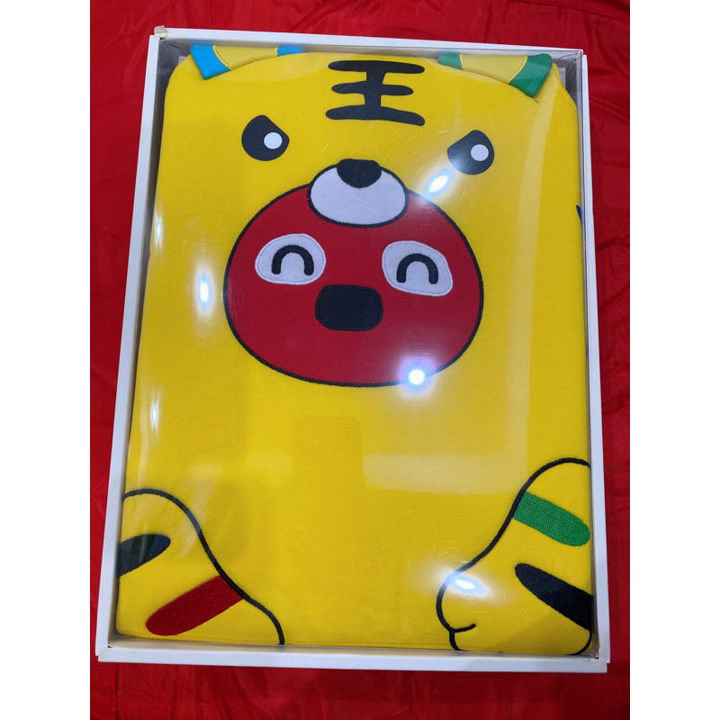 Why and 1/2 老虎🐯防踢被65cm 全新品 禮盒 送禮自用兩相宜