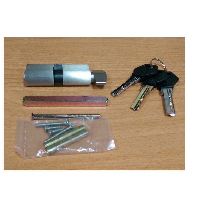 門鎖 葫蘆鎖心 匣式鎖 70/80mm (鎖匙組合) 卡巴鑰匙 門厚32~46mm 適用任何廠牌匣式鎖
