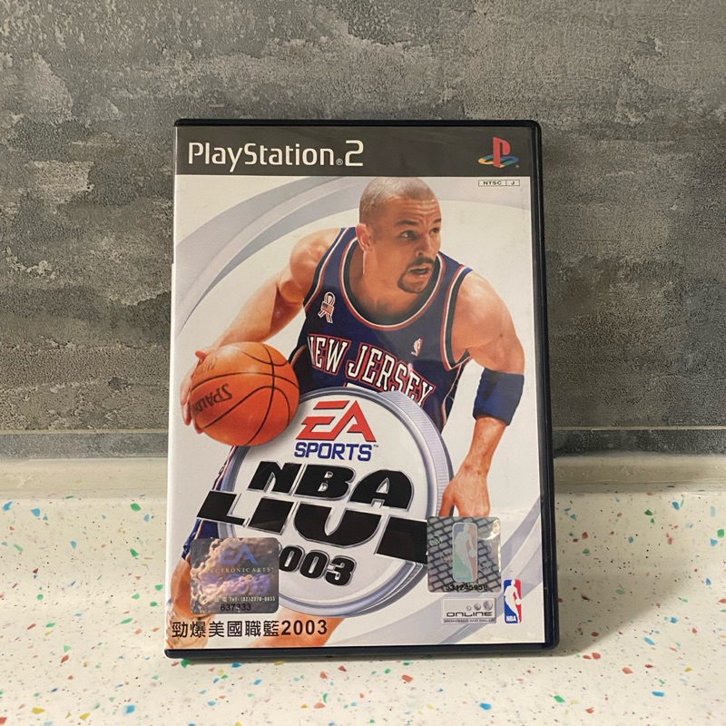 (PlayStation2 / PS2） EA Sports：NBA LIVE 2003勁爆美國職籃2003