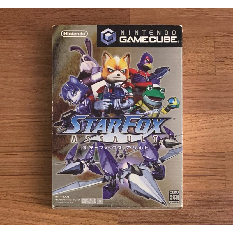NGC 星戰火狐 突擊 突襲 Star Fox 正版遊戲片 原版光碟 GC Gamecube 任天堂 日版 Wii適用