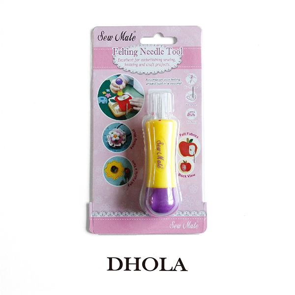 DHOLA｜【羊毛氈戳針7支組(細針)】DIY 手工藝  羊毛氈 戳針 工具 生活手作 朵拉手藝材料