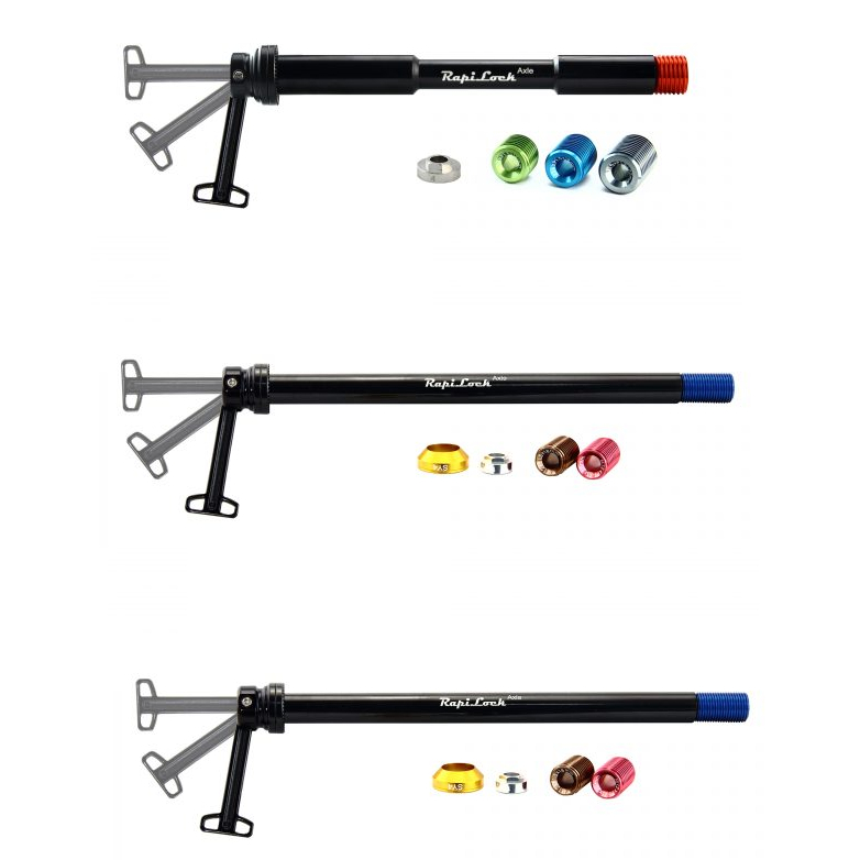 RapiLock Axle 133/154/164 碟煞公路車 貫通軸快拆組(前後輪)-網路單車