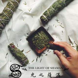 [光之薩滿] 雪松捆 美國原裝進口純天然雪松捆散裝粉香草保護清新正能量 除障 避邪 雪松捆 Cedar Smudge
