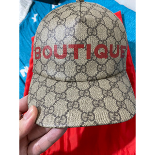 （正品全配）Gucci x boutique老花帽
