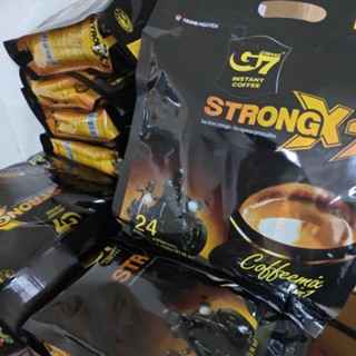 越南G7三合一即溶濃醇咖啡600g(25g*24包/袋) 三合一 即溶濃醇咖啡 加強版的雙倍特濃咖啡