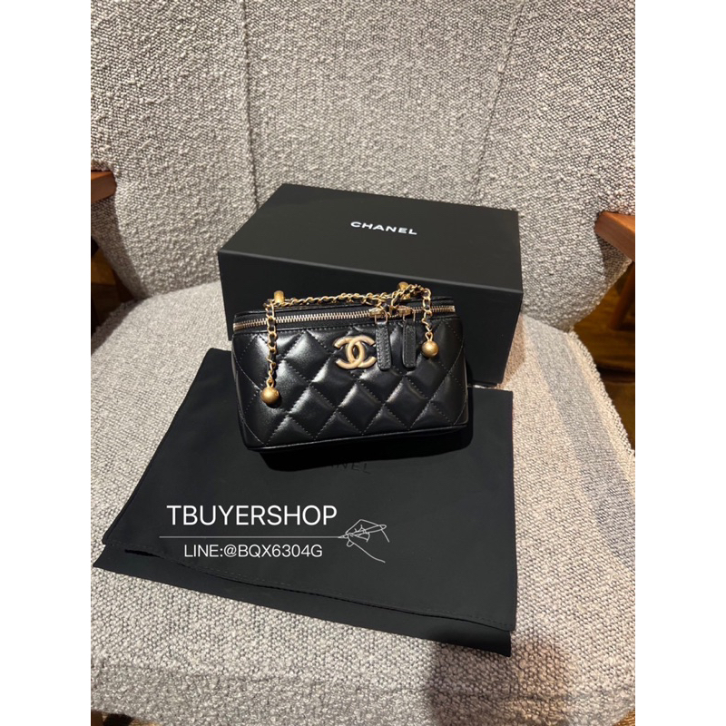 [Tbuyershop] 台灣現貨🍀 Chanel 24c 金珠 黑金長盒子