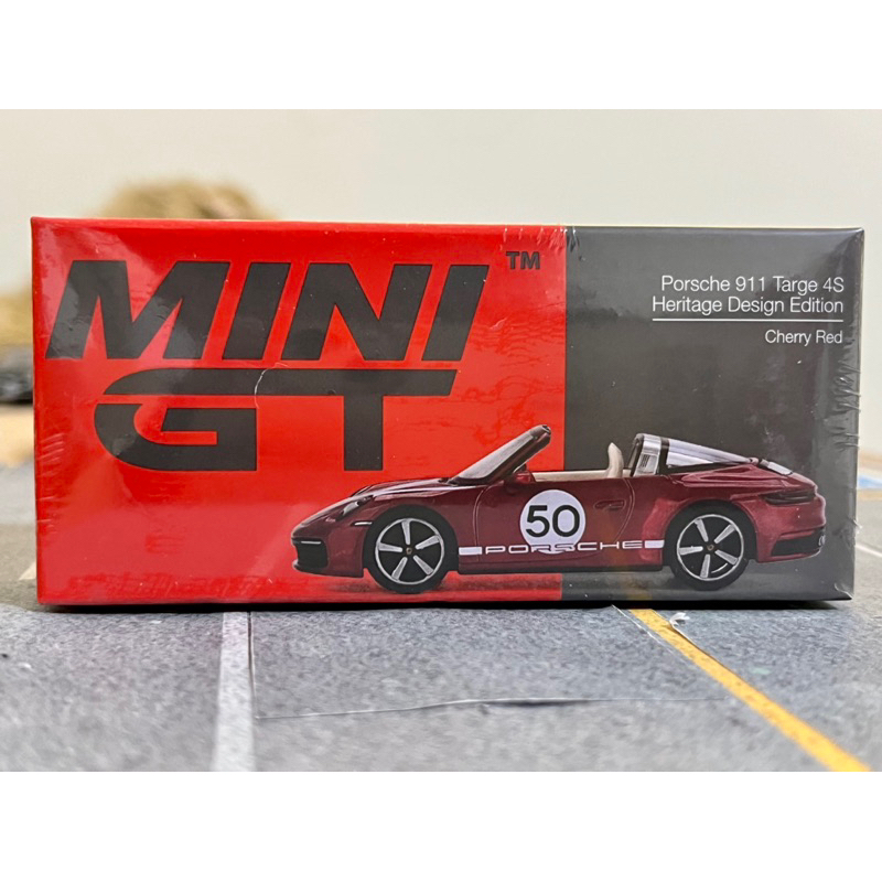MINI GT 461 Porsche 911 targa heritage 1/64 保時捷 gt3 turbo 改裝