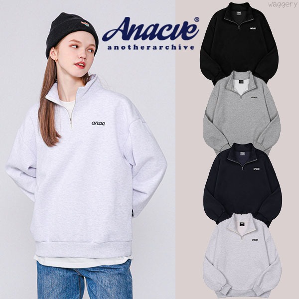韓國代購🇰🇷 anac (another archive)　內裡刷毛大學T 衛衣 大學T  [J01136]