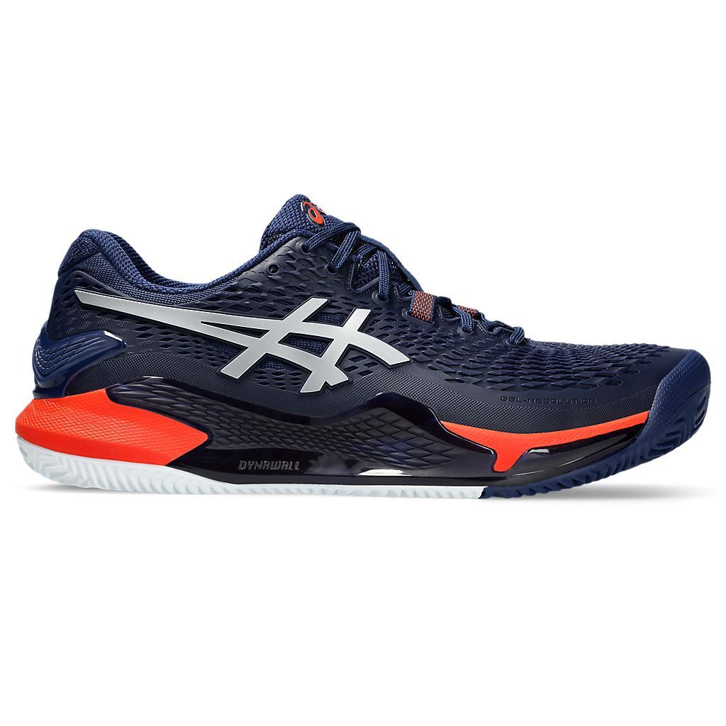 35.ASICS 亞瑟士 網球鞋 GEL-RESOLUTION 9 CLAY 1041A375-402