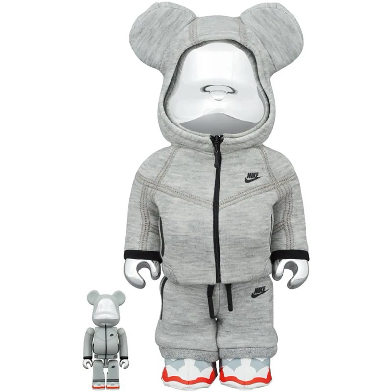 庫柏力克熊 Be@rbrick Nike SB 運動服 400%+100% 1000% Tech Fleece N98