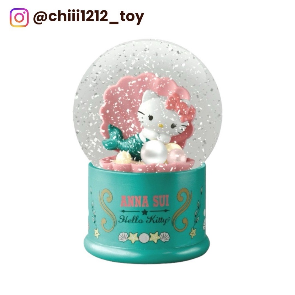 【7-11 x 三麗鷗Hello Kitty】KT x ANNA SUI 新時尚風格 水晶球音樂盒