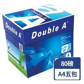 含稅+刷卡~Double A DoubleA 多功能影印紙 A4 80G 5包~