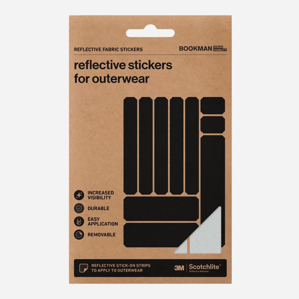 BOOKMAN Reflective Fabric Stickers Adventure 造型反光貼紙