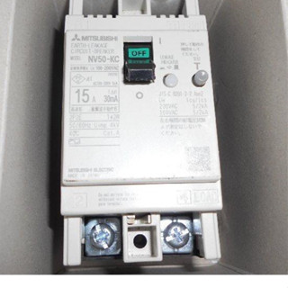 全新 日本 三菱 NV50-KC 漏電斷路器 漏電開關 2P 鋁軌型 30mA (D2)
