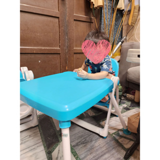 [好人卡]ZOE Dining Booster 折疊式兒童餐桌(藍) 攜帶