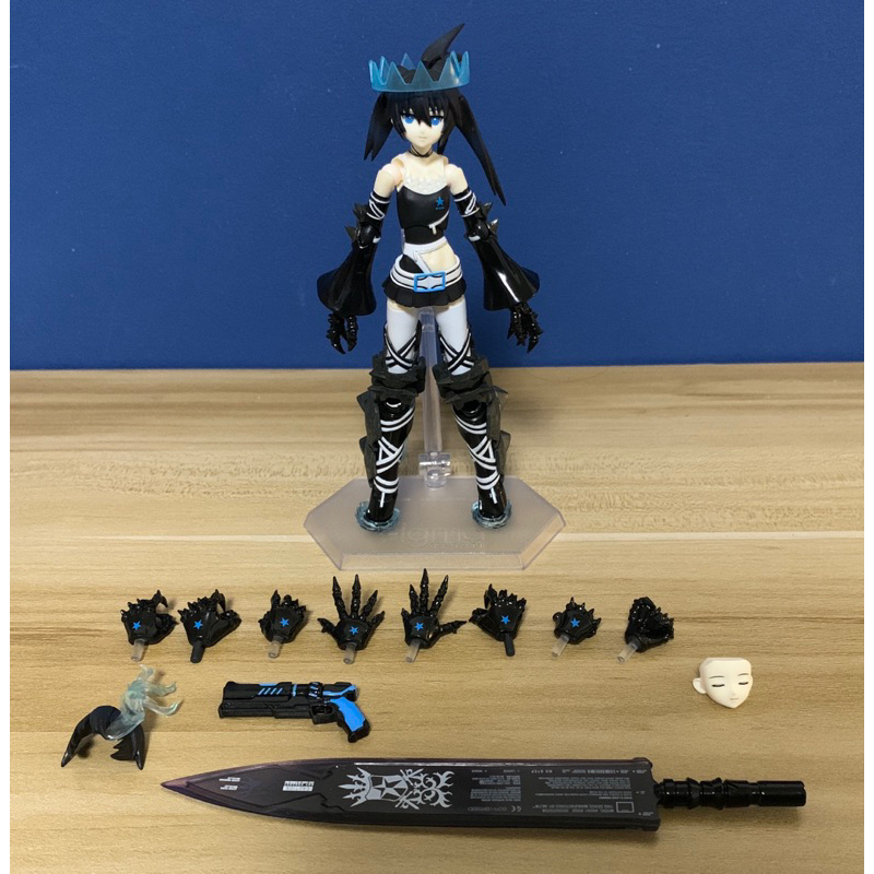 日版figma BRSB BLK Huke 黑岩射手 Black Rock Shooter