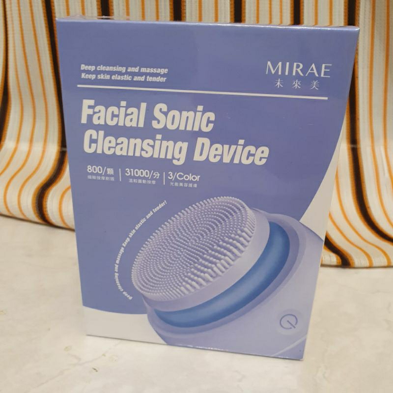 全新未拆 未來美MIRAE 洗臉機 買一送一盒面膜 魔球 潔顏儀
