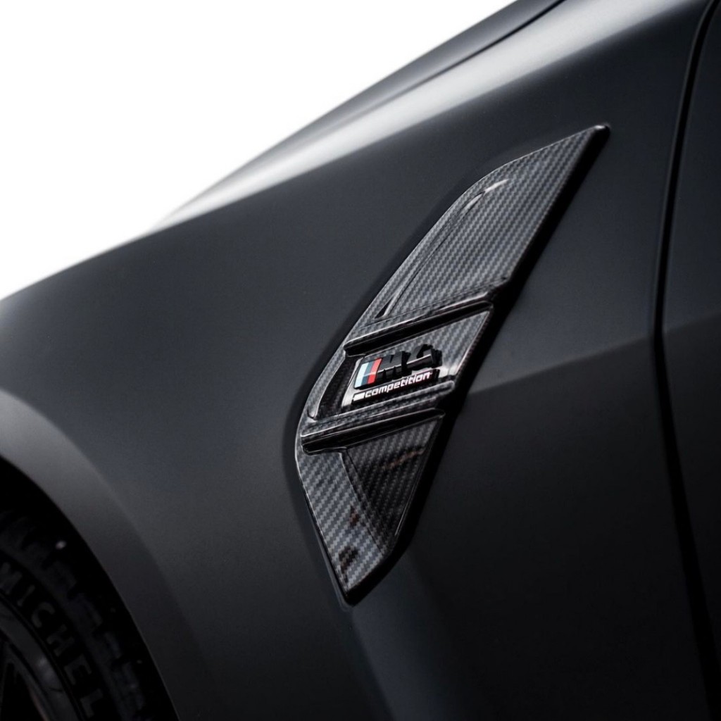 【現貨｜乾碳｜保固2年】BMW G82 G83 M4 升級 MP款 乾式碳纖維 葉子板飾蓋 飾板 碳纖維側塞 熱壓 卡夢